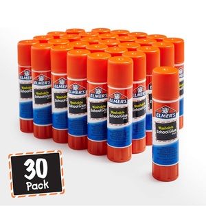 Elmer's All Purpose School Glue Sticks, 30 Count